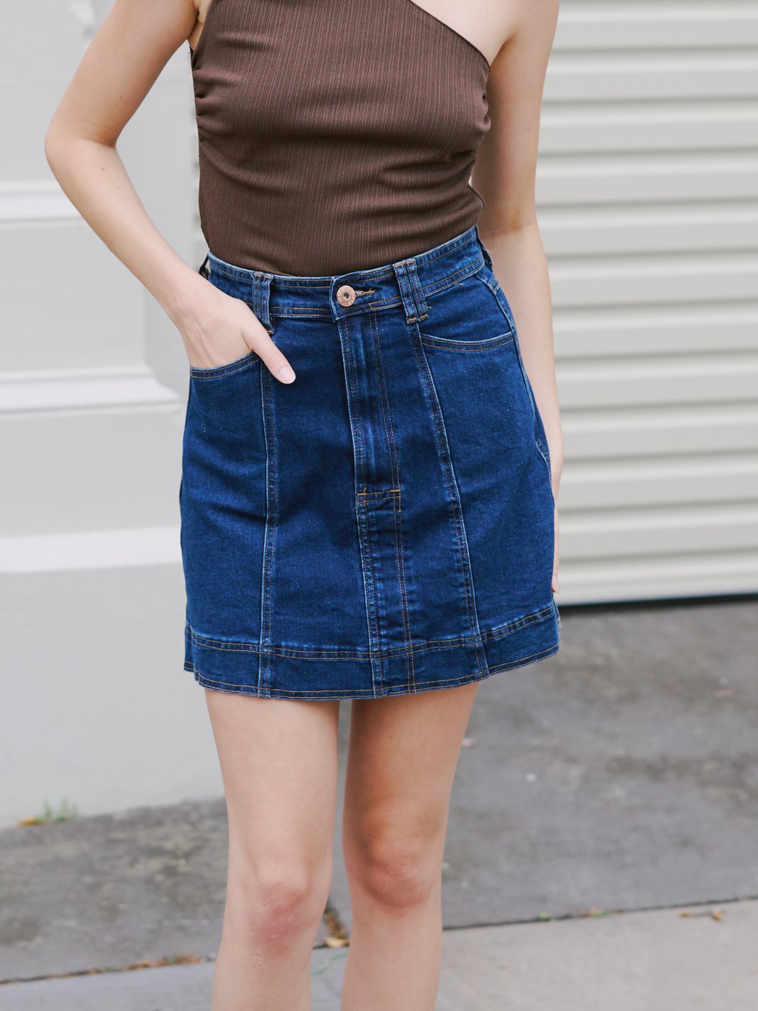 ALINE DENIM MINI - Image 2