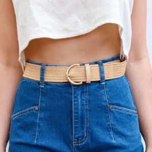 WOVEN BUCKLE BELT